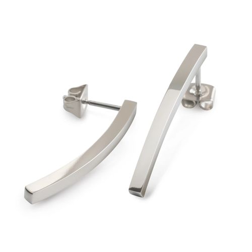 Boccia Titanium Curved Post-style Earrings - 5032-01